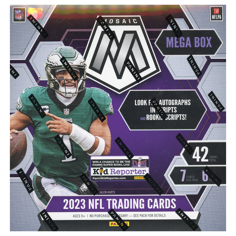 2023 Mosaic Football Mega Box State Line Sports Cards