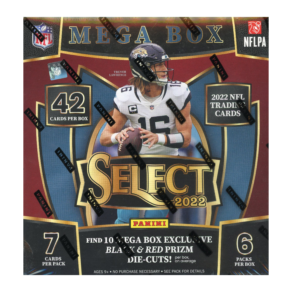 2022 Select Football Mega Box State Line Sports Cards